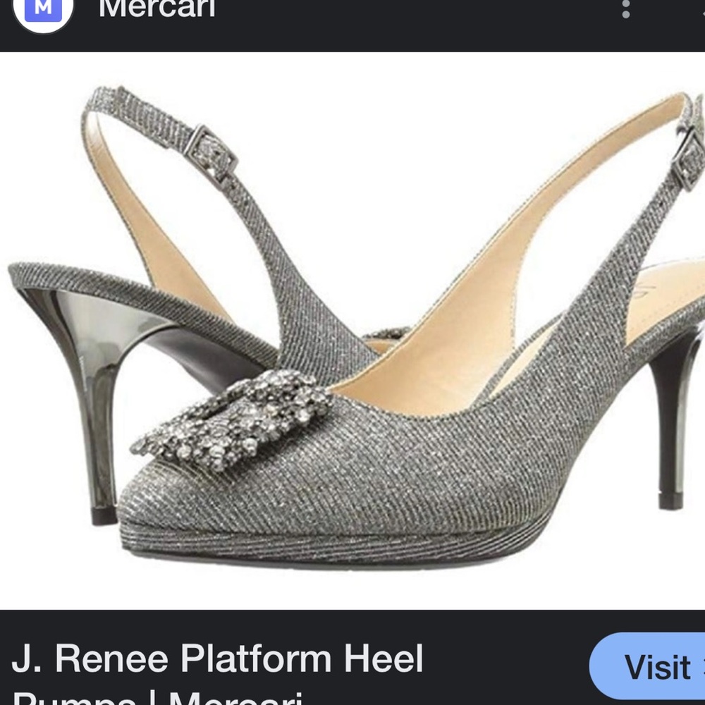 J Renee Platform Heels - Gem